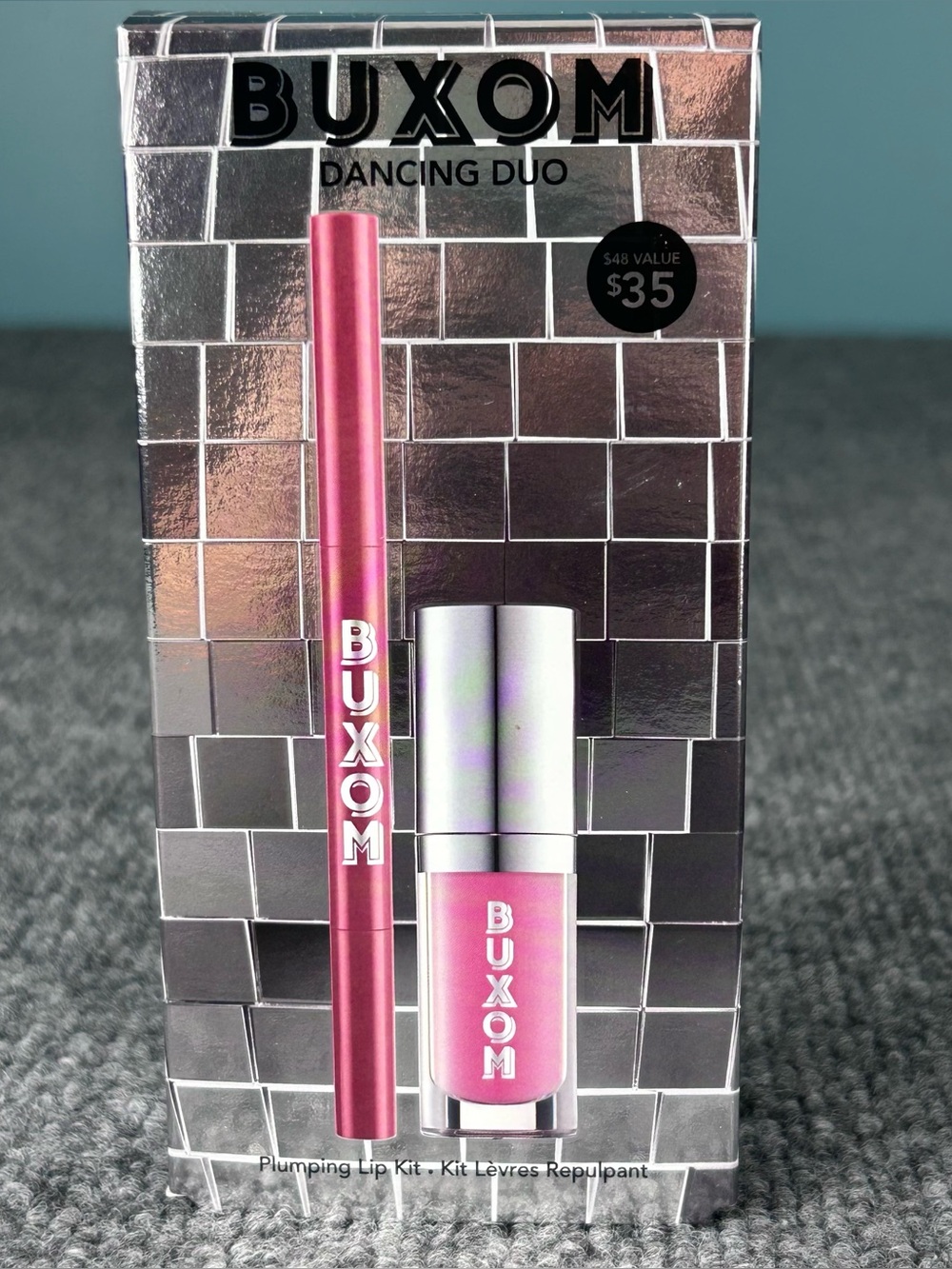 BUXOM Dancing Duo Plumping Lip Kit ~ Dangerous Dolly Liner & Dolly Lip Oil NIB